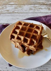 Gluten-free Dairy-free Gingerbread Waffles - Rachael Roehmholdt
