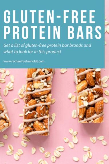 Gluten-free Protein Bars - Rachael Roehmholdt