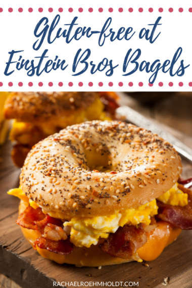 Einstein Bros Bagels Gluten-free Menu Items